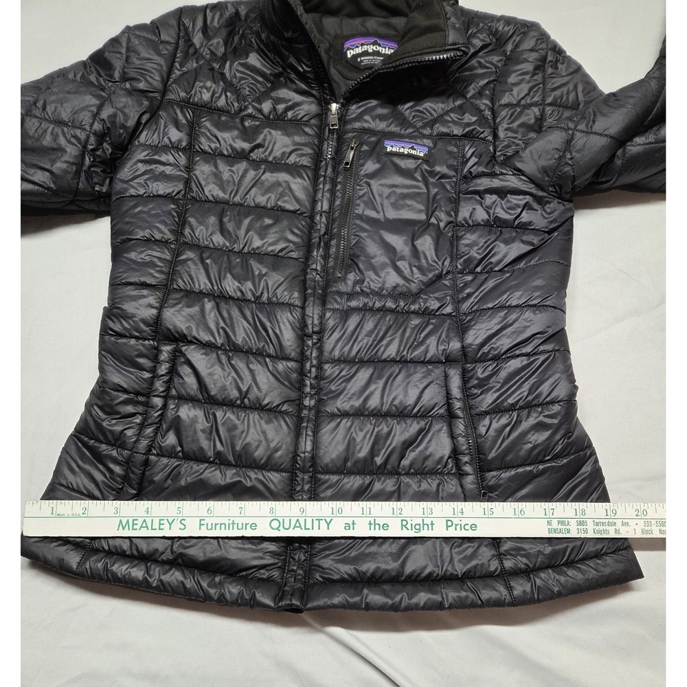 Patagonia Radalie Black Women's Insulated Puffer Jacket Winter Coat Size S - Picture 8 of 14